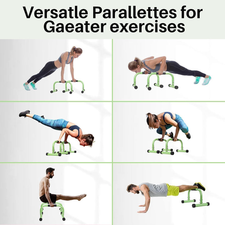 AmazeFan Parallettes, Handstand Barrenm, Grosser Push Up Bar & & Dip Barren, Rutschfeste Liegestützg