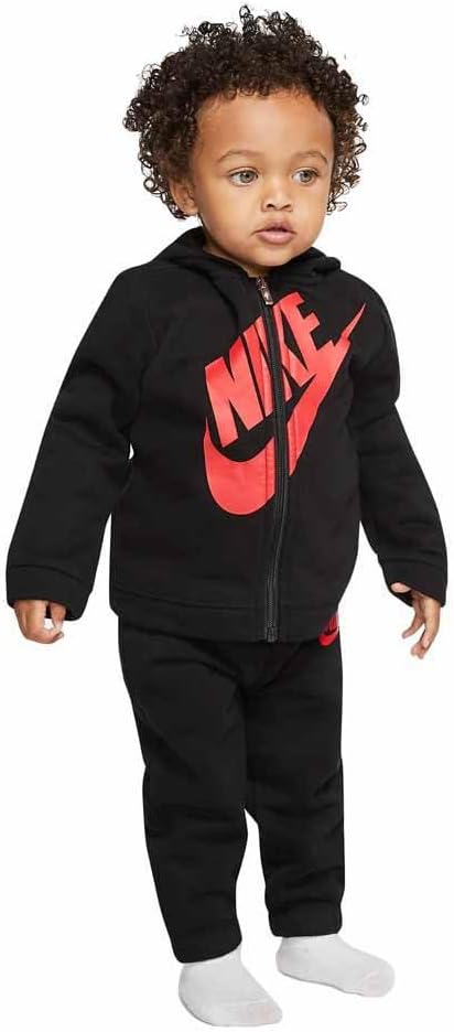 Nike Sportswear Baby (12-24M) Hoodie and Pants Set Size 12M (Black)