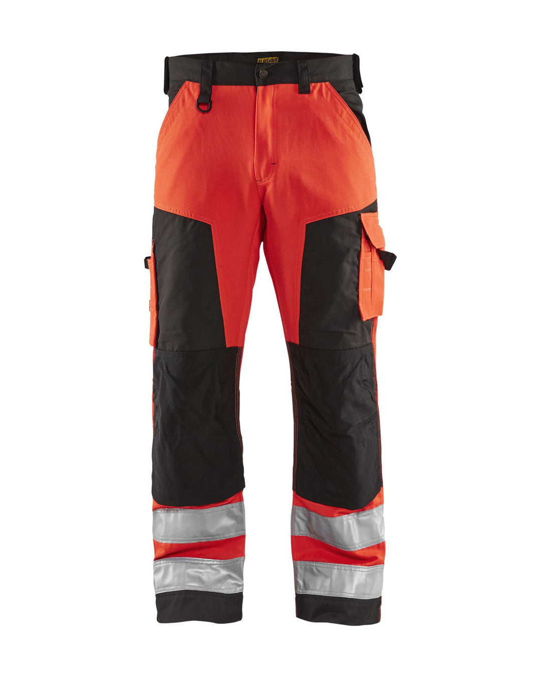 Blaklader 15661811 Hochwertige Arbeitshose Ohne Nageltaschen, Rot/Schwarz, grootte C44 C44 Red / Bla