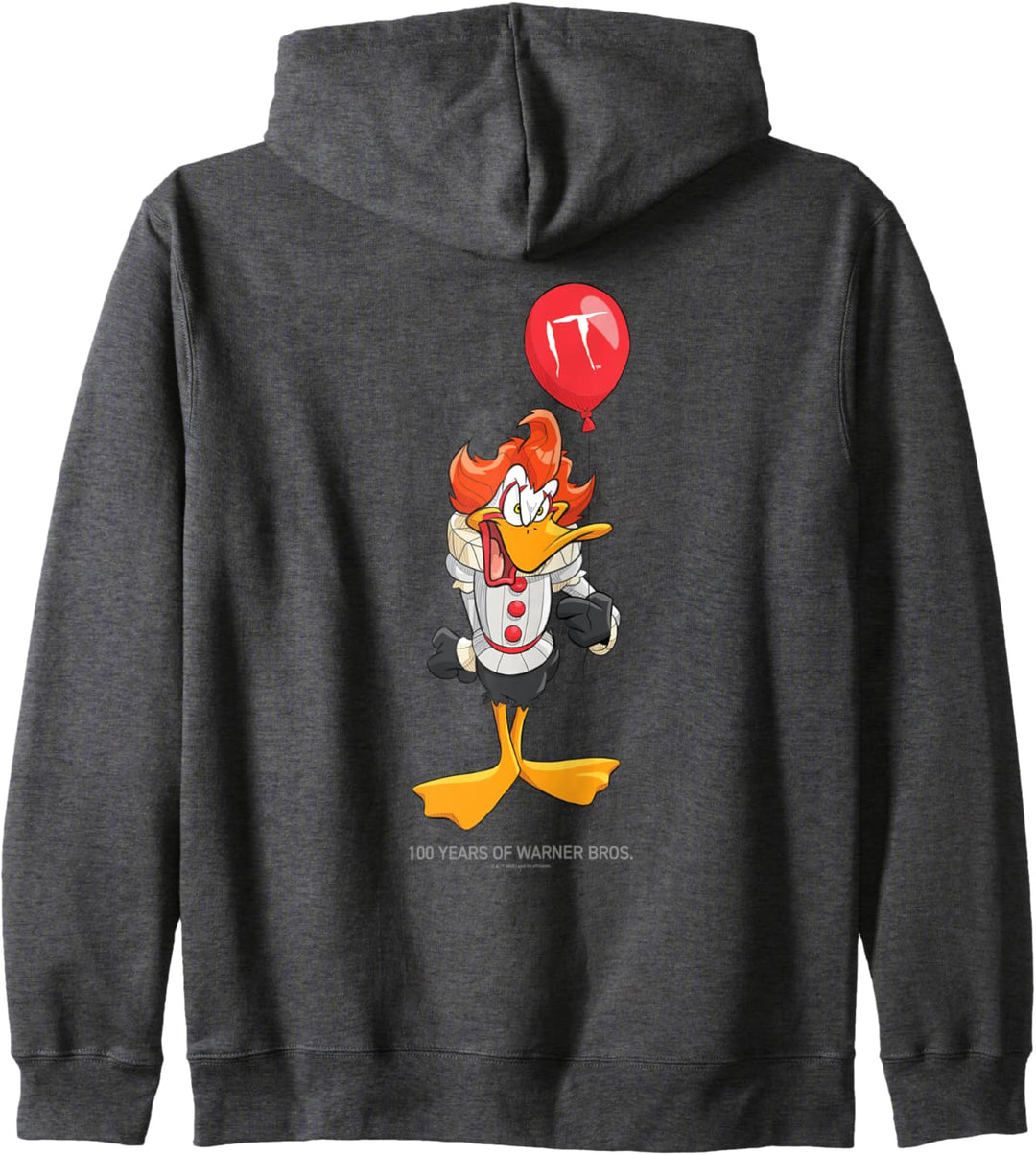 WB 100: Looney Tunes IT Mashup, Daffy Duck as Pennywise Kapuzenjacke