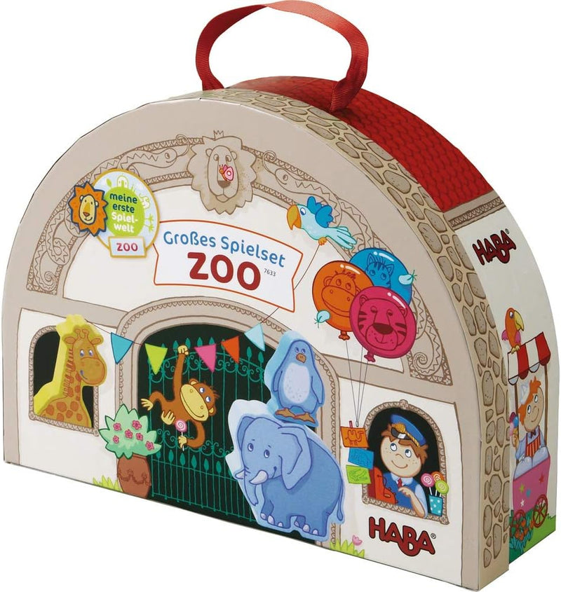 HABA 7633 - Meine erste Spielwelt Zoo - Grosses Spielset