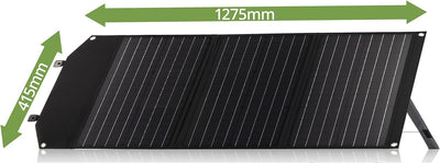 Bresser Solar Ladegerät 60W mit 1x DC- und 3x USB-A-Anschlüssen inkl. USB-A-Buchse mit QC3.0 zur Sch