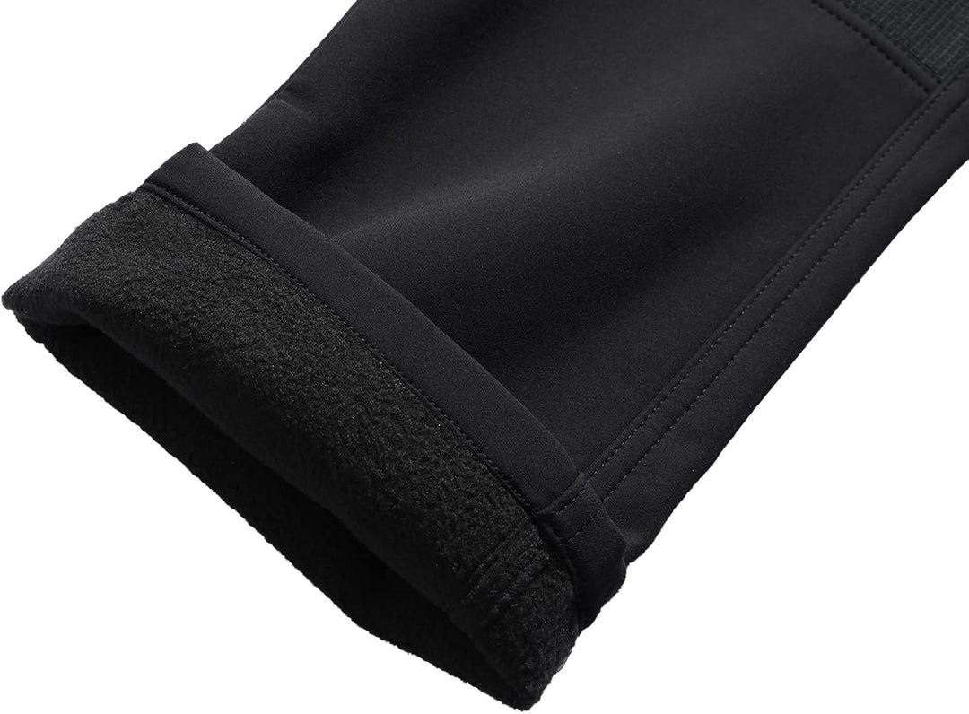 DAFENP Herren Wanderhose Skihose Wasserdicht Softshellhose Winddicht Winter Outdoorhose Snowboardhos