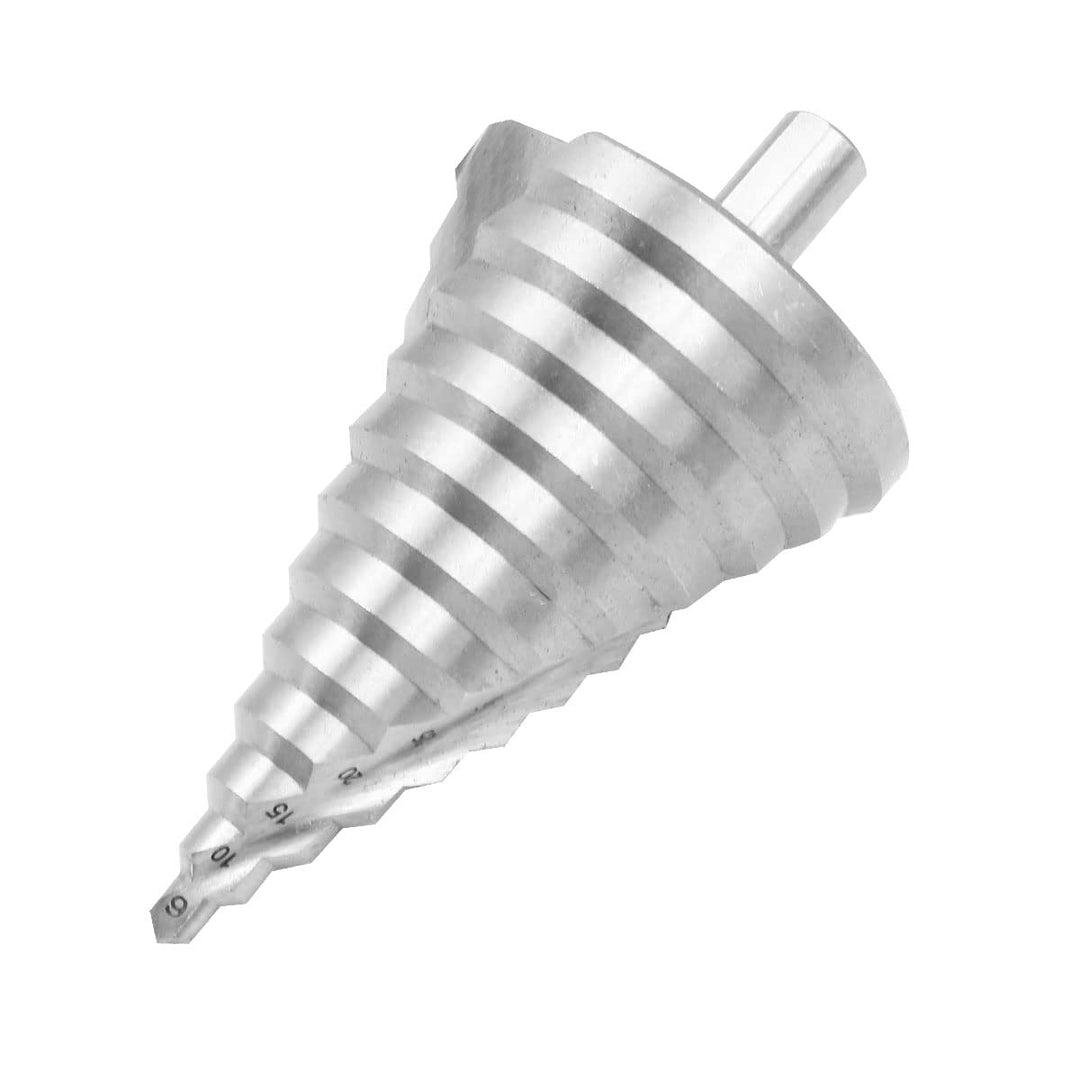 ZONADAH HSS Spiralstufen-Hochgeschwindigkeitsbohrer Multi-Lochschneider 6 mm-60 mm Insgesamt 12 Stuf