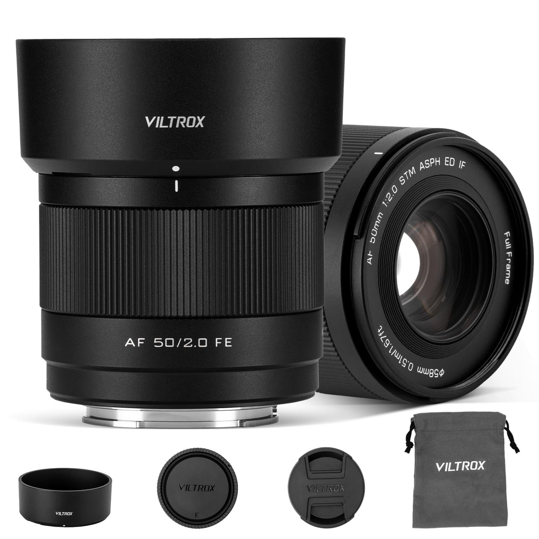 VILTROX 50mm F2.0 Full Frame Autofokus Objektive für Sony E Mount Kamera Objektive Camera Lenses FE