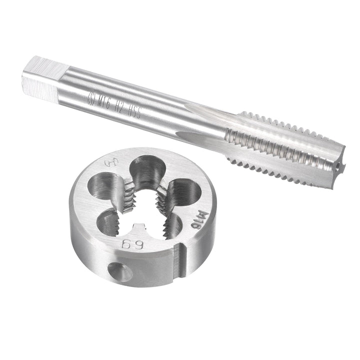 sourcing map Gewindebohrer M16 x 2mm Gewindebohrer mit Legierungswerkzeug, M16 x 2mm