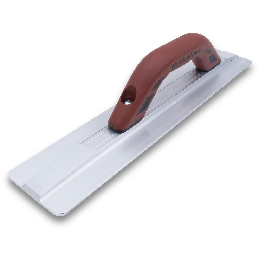 Marshalltown Handglätter mit Durasoft Griff aus Aluminium, Werkzeug für Beton und Boden, Grösse: 394