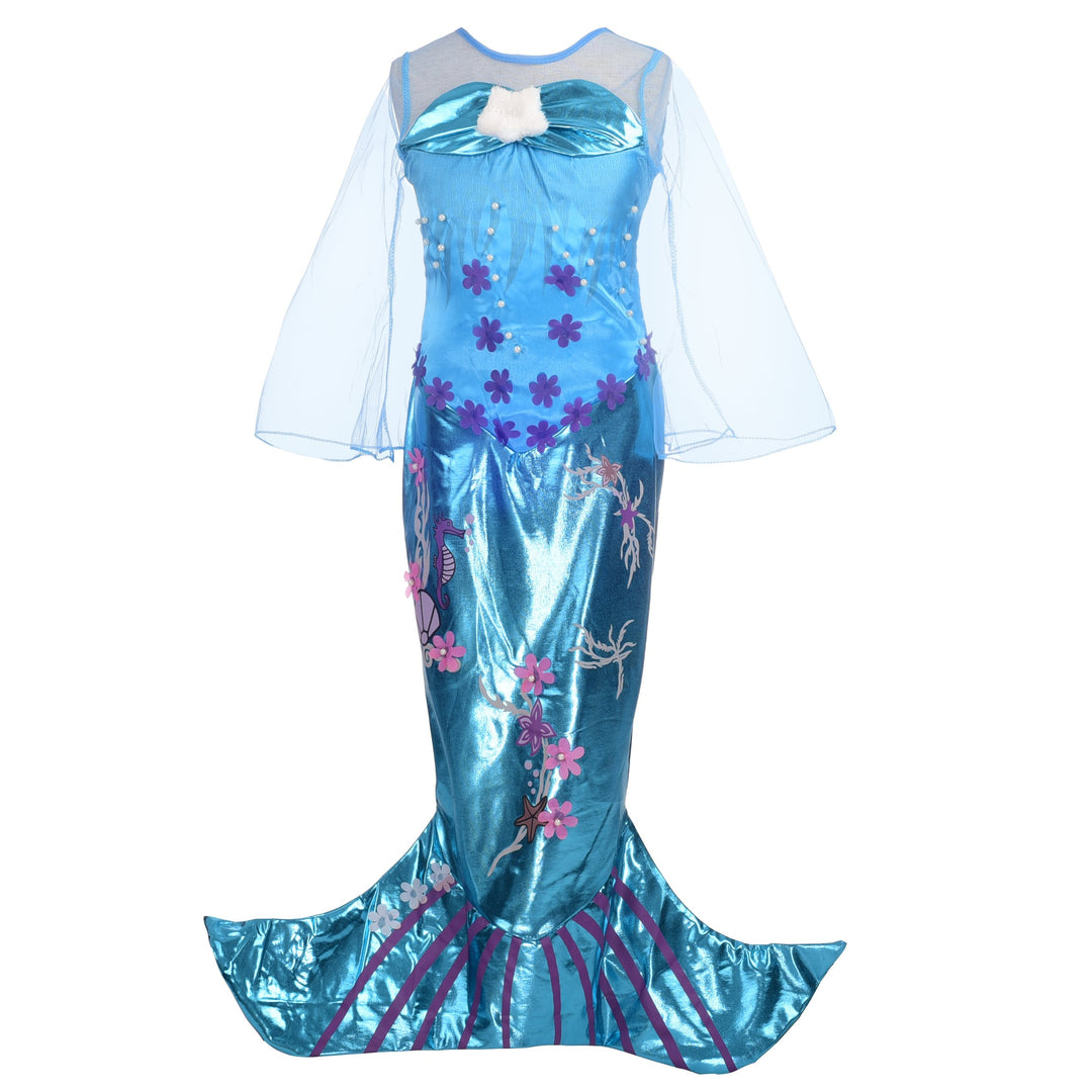 Lito Angels Prinzessin Meerjungfrau Kostüm Kleid Party Verkleidung Cosplay für Kleinkind Mädchen Grö
