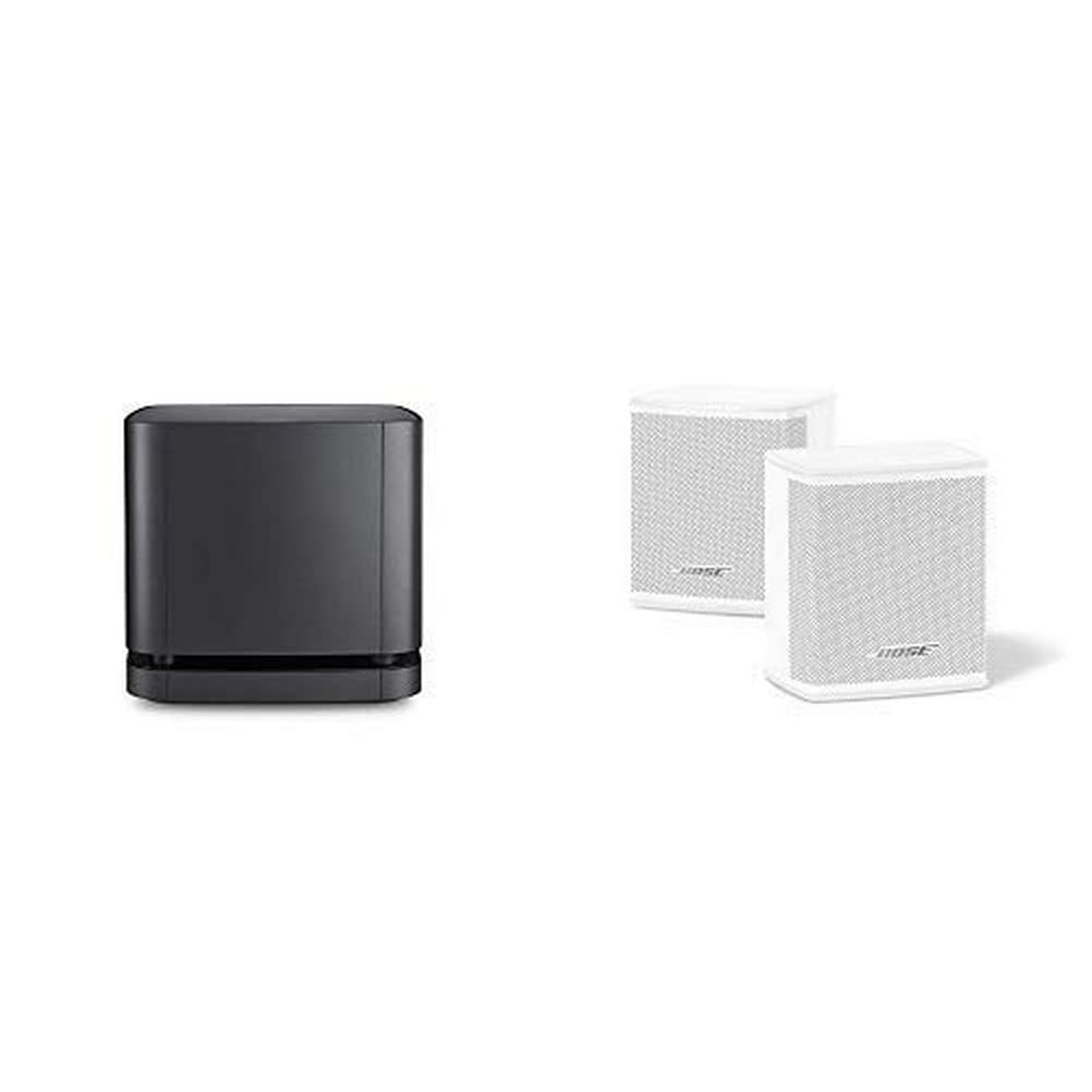 BOSE Lautsprecher Bass Module 500 Schwarz & eakers Weiss