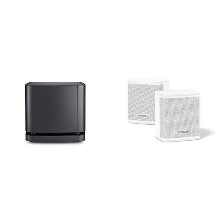 BOSE Lautsprecher Bass Module 500 Schwarz & eakers Weiss