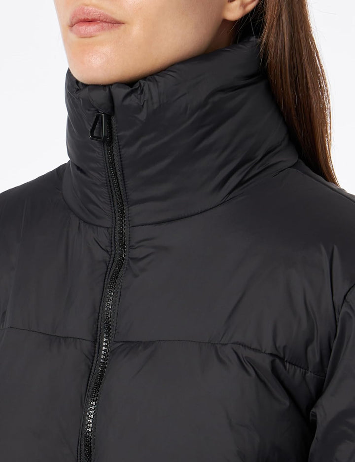 ONLY Damen Onlmax Bf Long Puffer OTW Pufferjacke XL Schwarz, XL Schwarz