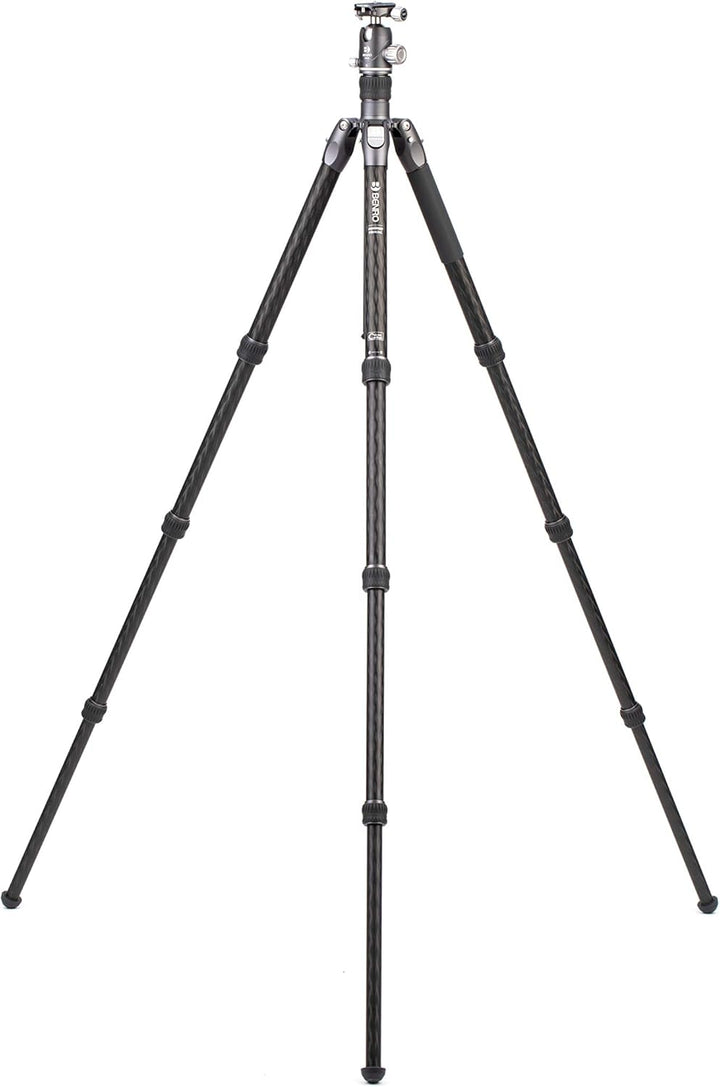 Benro Carbon Fibre Three Series Tripod/Monopod with VX30 Ballhead, 4 Leg Sections, Twist Leg Locks,