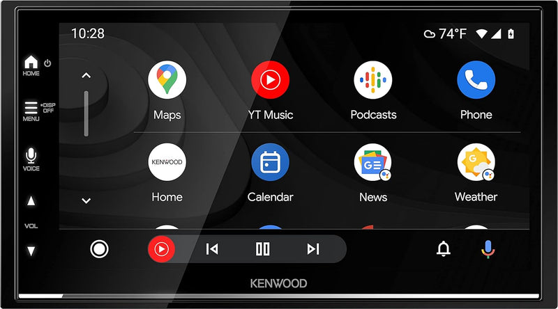 KENWOOD DMX7722DABS - 17,3 cm (6,8") Digital Media AV-Receiver mit Wireless CarPlay & Android Auto (