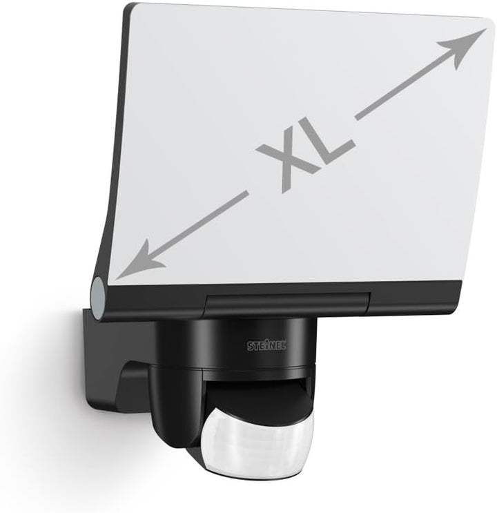 Steinel LED-Strahler XLED Home 2 XL S schwarz, 2124 lm, 180° Bewegungsmelder, 19,3 W, voll schwenkba