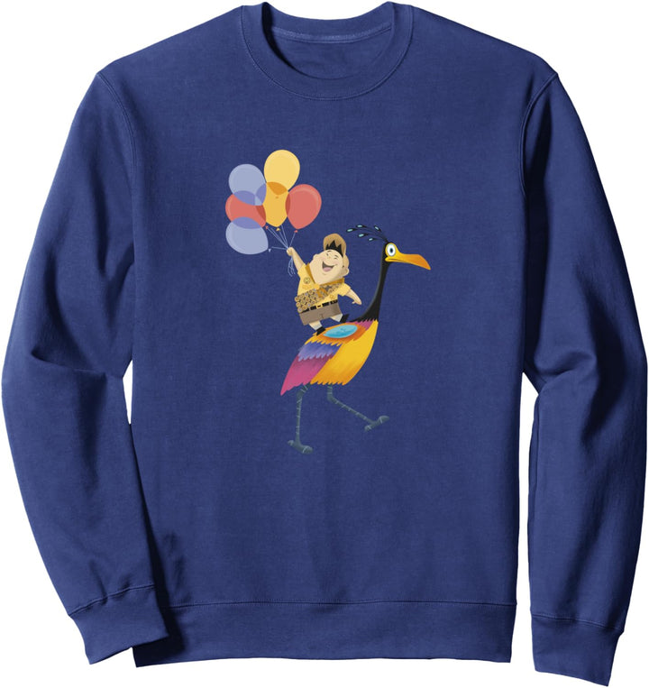 Disney Pixar Up Kevin And Russell With Balloons Sweatshirt