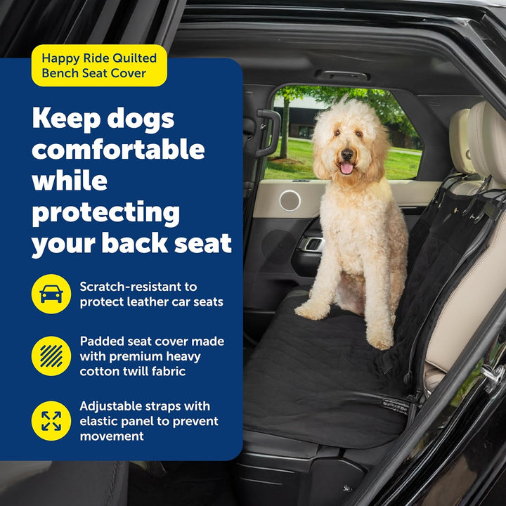 PetSafe Happy Ride gesteppter Sitzbankbezug - wasserdicht und langlebig - maschinenwaschbar - passen