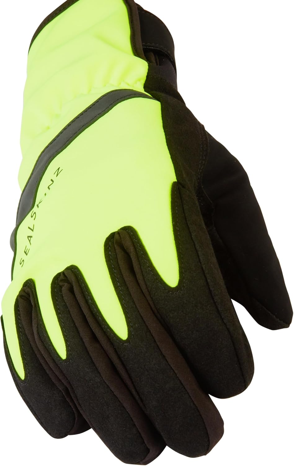 Sealskinz Unisex Wasserdichter Allwetter Handschuh für Radfahren S Neon Yellow/Black, S Neon Yellow/