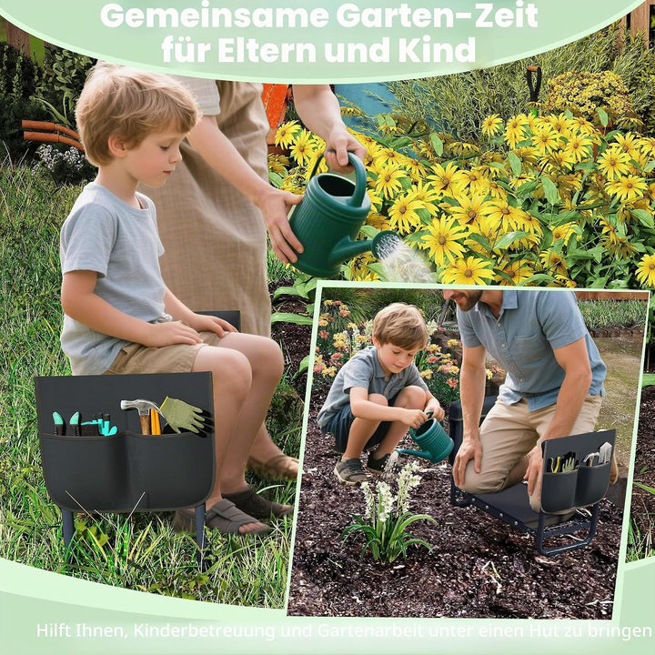 Garten Kniebank Gartenhocker für Arbeiten Gartenarbeit klappbar Arbeitshocker Sitzbank Gartenarbeit