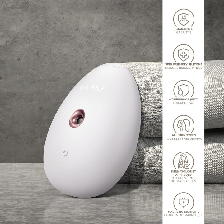 GESKE | SmartAppGuided™ Facial Hydration Refresher | 4 in 1 | Wasserzerstäuber | Gesichtsdampfer | W