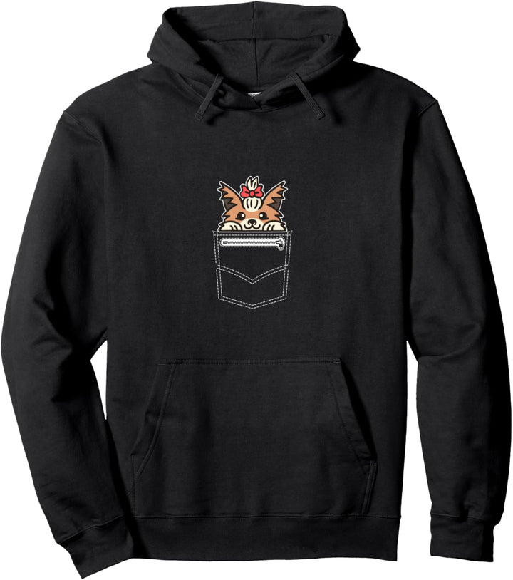 Pocket Fake Katze in der Tasche Pullover Hoodie