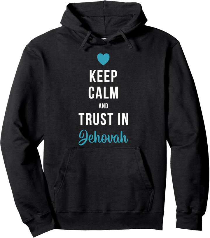 Zeugen Jehovas Keep Calm Pullover Hoodie