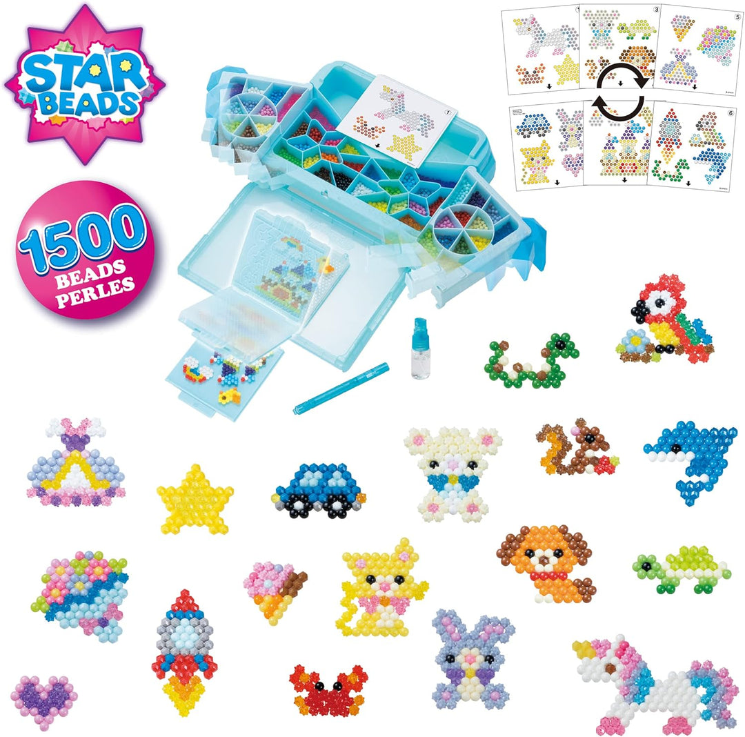 Aquabeads 31775 Designfabrik & 31520 Glitzerperlen - Nachfüllset Nachfüllpack
