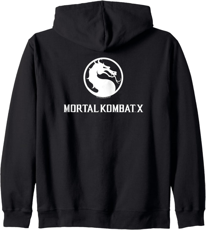 Mortal Kombat X Dragon Logo Kapuzenjacke