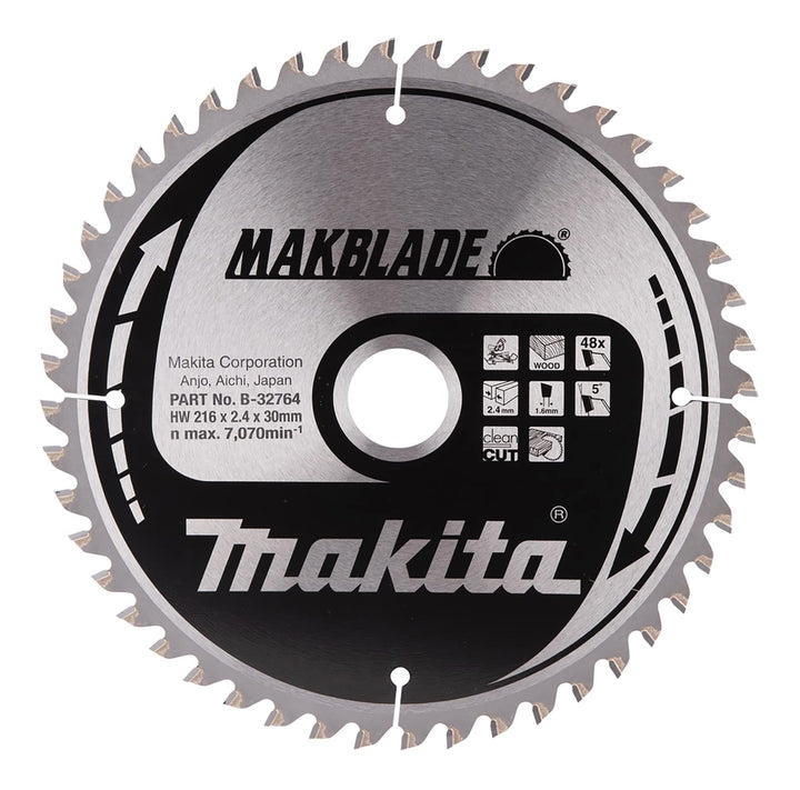 Makita Makblade Saegeblatt, 216 x 30 mm, 48Z, B-32764