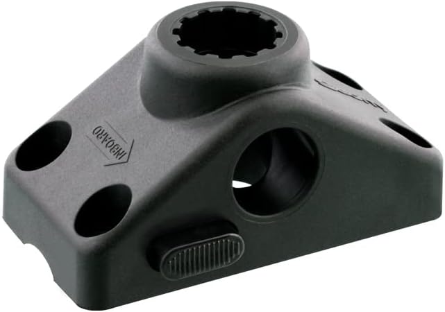 Scotty #241L-BK Verriegelbare Seitendeck-Montagehalterung, Schwarz, Grösse S, S