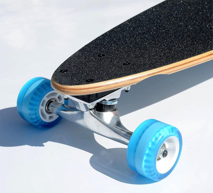 Atom Pin-Tail Longboard (99 cm) Blue Surf, Blue Surf