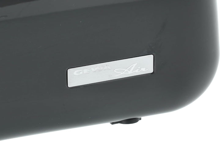 GEWA Violinkoffer AIR 2.1 grau hochglanz, mit zusätzlichem Seitengriff, Made in Germany grau mit zus