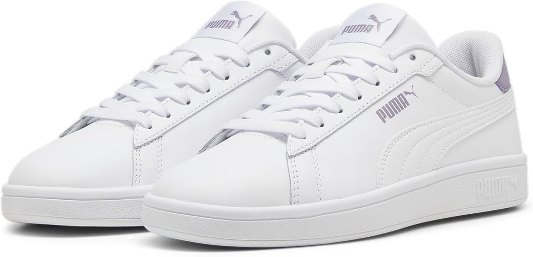PUMA Herren Smash 3.0 L Sneaker 38 EU Puma White Puma White Puma Gold, 38 EU Puma White Puma White P