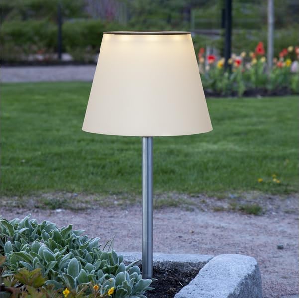 Star Trading 482-71 LED-Solar-Dekoration "Solini" 3 verschiedene Höhen, 30/50/90 cm steckbar, Edelst