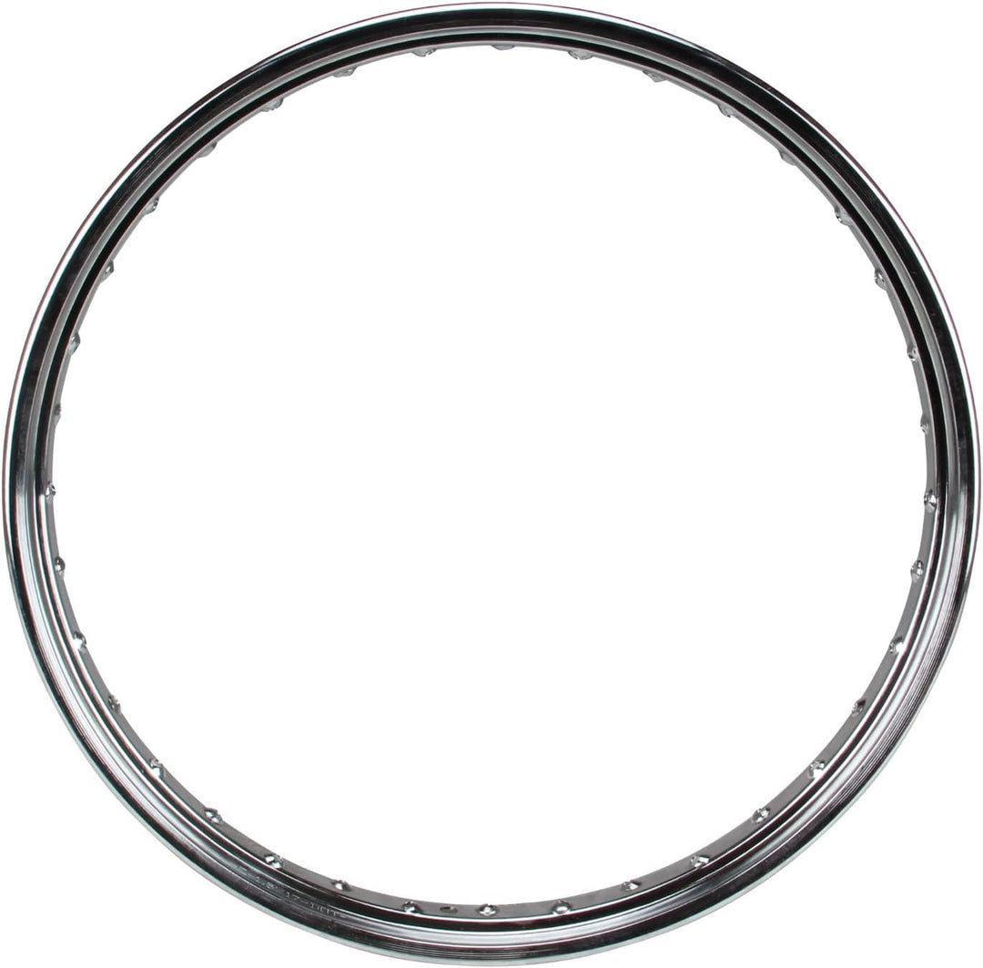 Felge Chrom 1,50 x 17 Zoll mit 36 Speichenlöcher für Kreidler Zündapp Hercules Puch