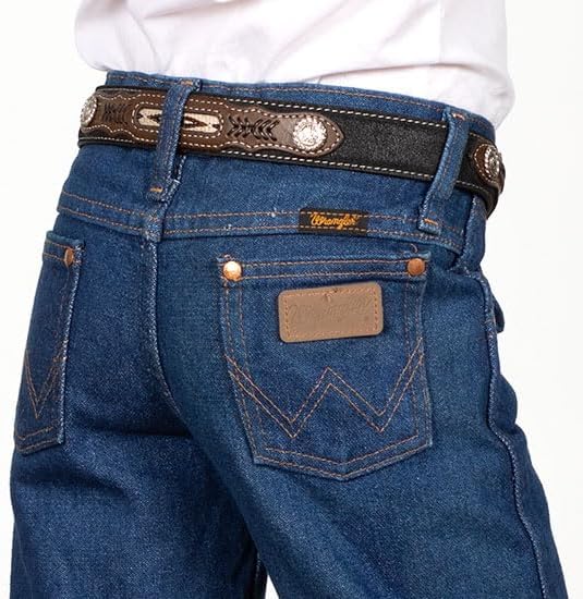 Wrangler Boys' Big 13mwz Cowboy Cut Original Fit Jean 2 Jahre Prewashed Indigo, 2 Jahre Prewashed In
