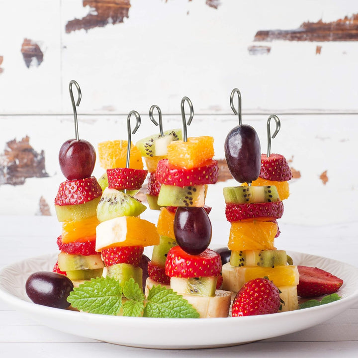 500 Stück Rolladennadeln aus Edelstahl, 11 cm, Silber, 500