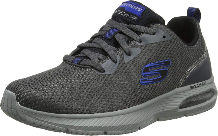 Skechers Herren Skech-air Element 2.0 Lomarc Sneaker 42.5 EU Charcoal Mesh Black Trim, 42.5 EU Charc