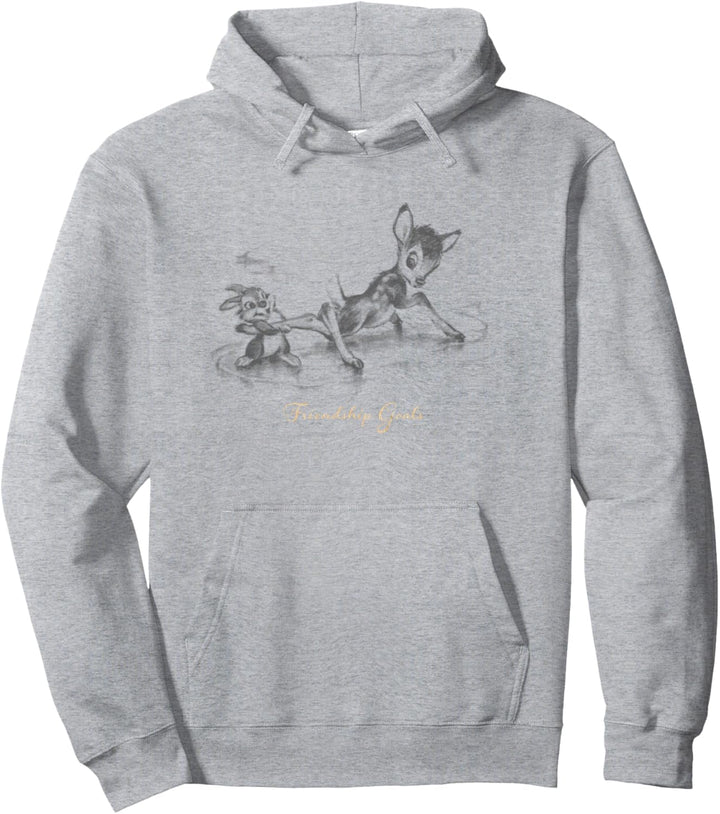 Disney Bambi And Thumper Friendship Goals Pullover Hoodie