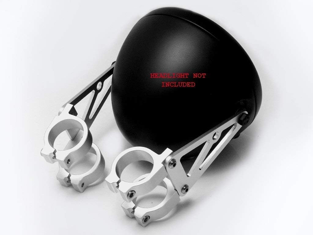 Alchemy Parts Hochwertig 40mm/41mm CNC Gebürstetes Aluminium Lenkstangen Halterung Motorrad Scheinwe