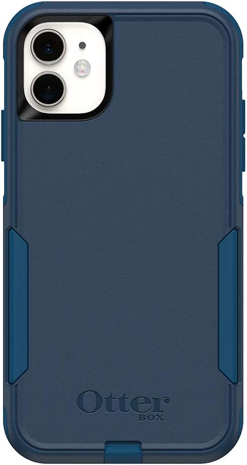 OtterBox Commuter Series Schutzhülle für iPhone 11 – Massgeschneidert (Blazer Blue/Stormy Seas Blue)