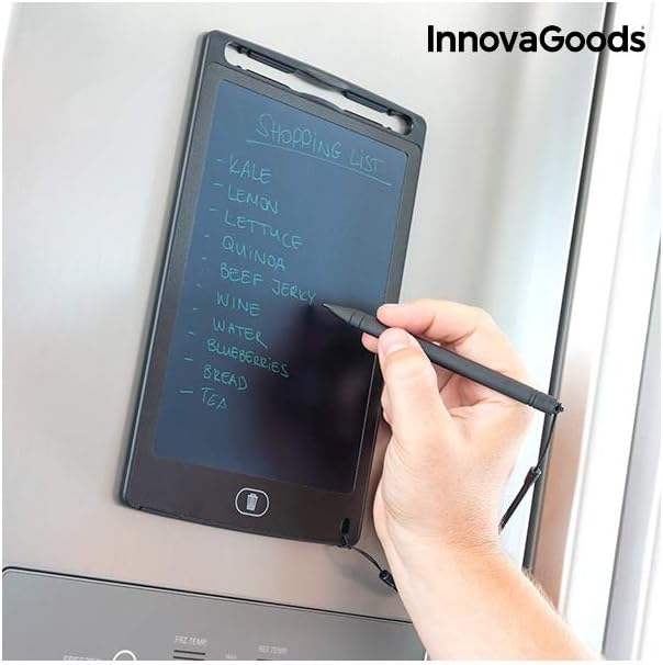 InnovaGoods Magic Drablet LCD-Tablet zum Zeichnen und Schreiben, Schwarz