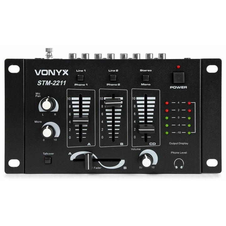 Vonyx STM-2211B 4-Kanal-Mischpult