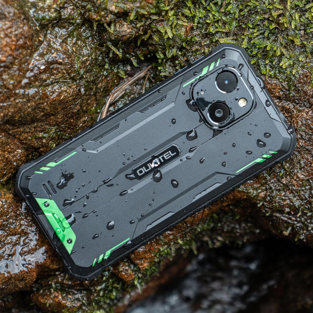 OUKITEL G2 Outdoor Smartphone Ohne Vertrag, Android 14 Octa-Core günstig Handy, 6300mAh Akku, 6" HD+