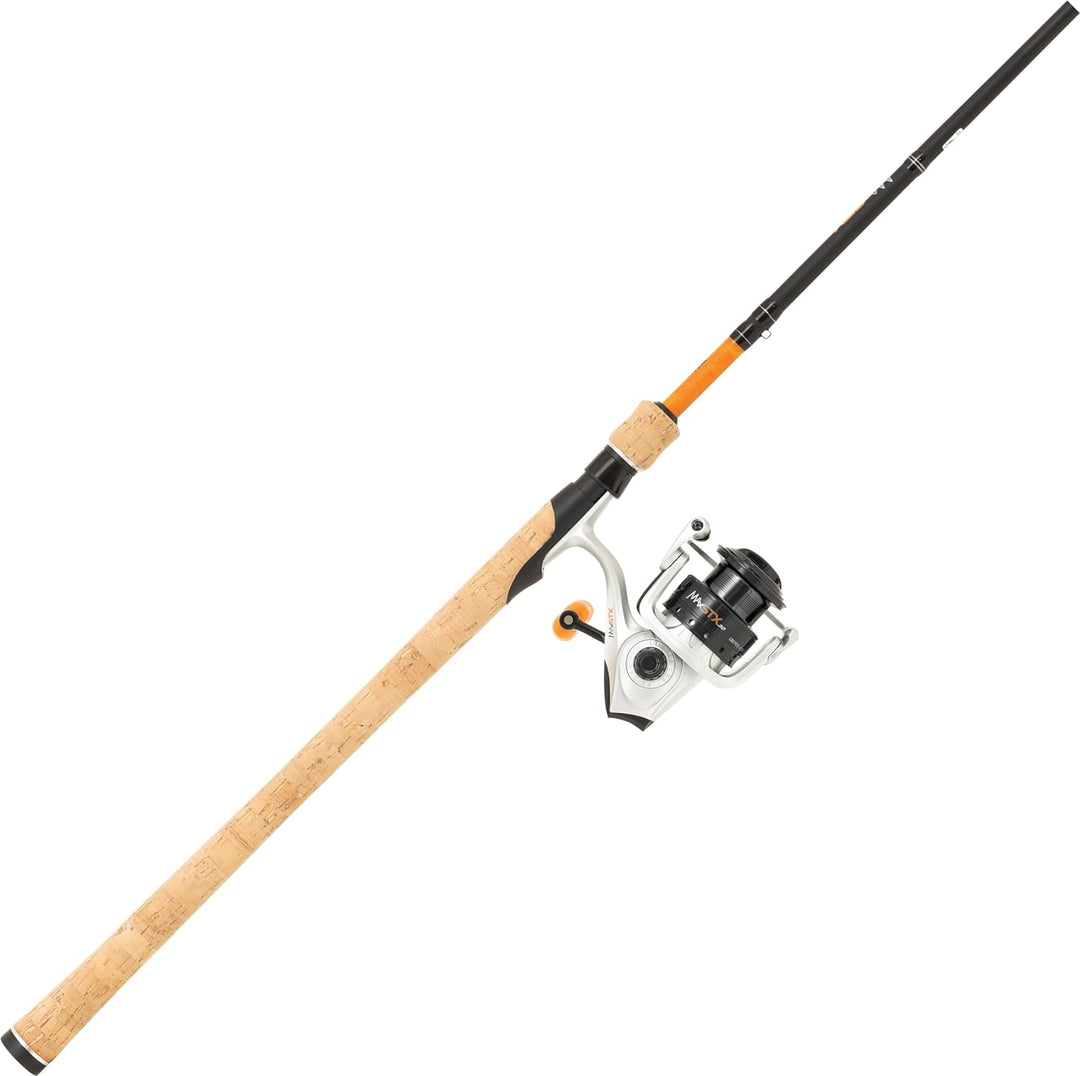 Abu Garcia Max STX Spinnruten- und Spinnrollen-Kombi-Set – einsatzbereit – Rolle mit Stealth Smooth