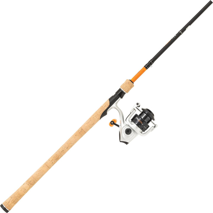 Abu Garcia Max STX Spinnruten- und Spinnrollen-Kombi-Set – einsatzbereit – Rolle mit Stealth Smooth
