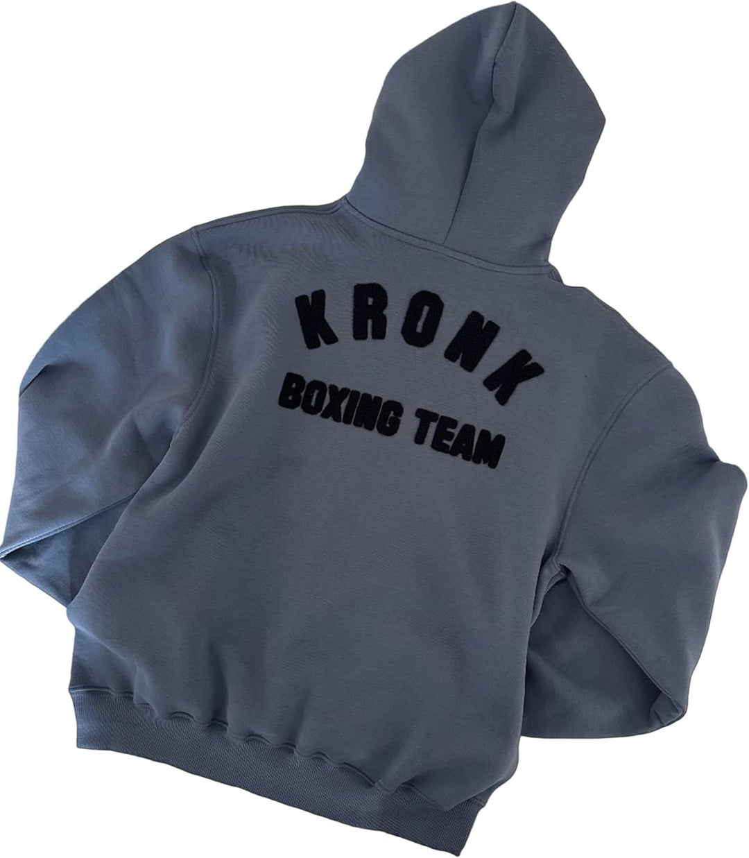 Kronk Detroit Applique Herren Hoodie Regular Fit L Boxteam Steel Blue, L Boxteam Steel Blue