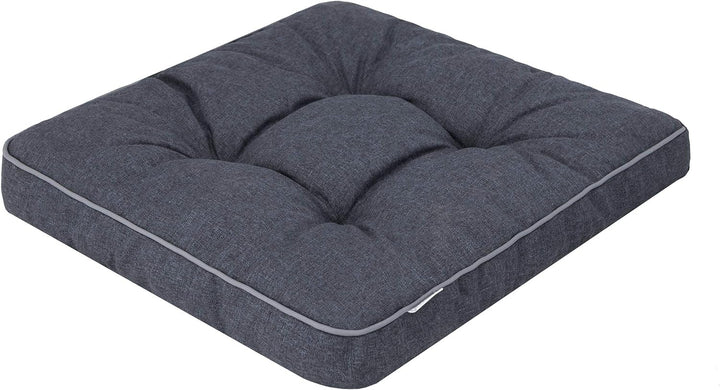 PillowPrim 4er Set Stuhlkissen 49x47 cm Sitzauflagen Polsterauflagen Outdoor/Indoor Aussen/Innen Gar