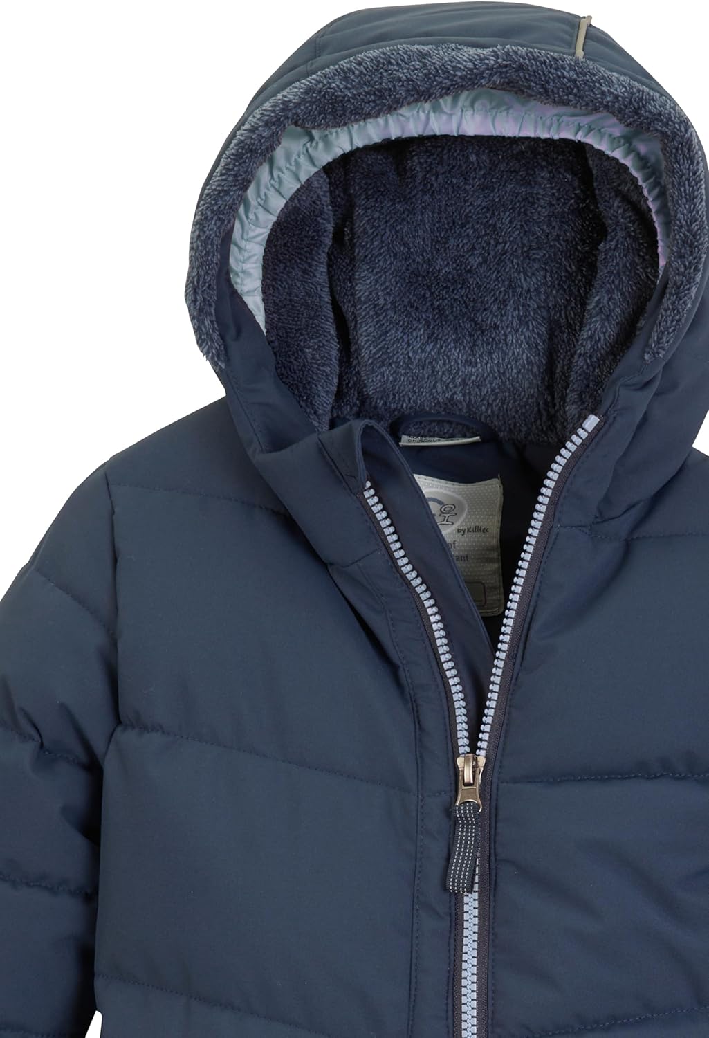 first instinct by killtec Unisex Fiow 32 Mns Onpc Overall/Schneeanzug in Daunenoptik mit Kapuze, dun