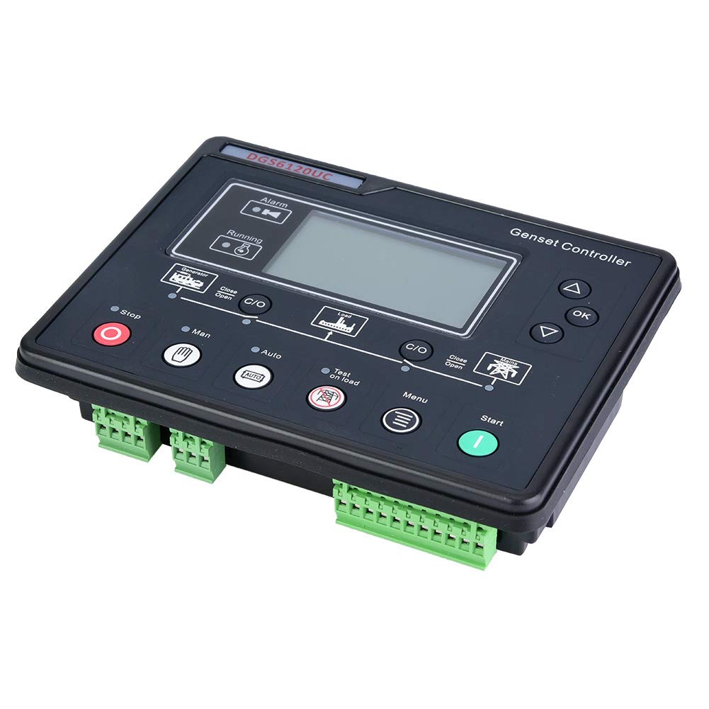 Generator Controller, DGS6110U Elektronisches Generator-Controller-Modul LCD-Display Kunststoff-Gene