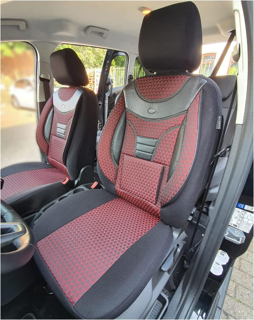 BREMER SITZBEZÜGE Mass Auto Schonbezüge kompatibel mit Mercedes B-Klasse W245 Fahrer & Beifahrer Set